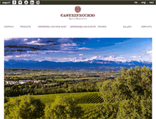 Tablet Screenshot of castelvecchio.com